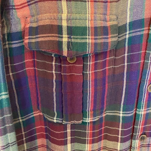 Polo Ralph Lauren Brushed Flannel Shirt, Men's Large - Picture 3 of 9